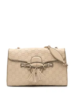 Gucci Pre-Owned: Коричневая сумка 