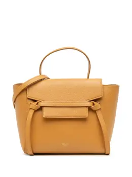 Celine Pre-Owned: Жёлтая поясная сумка 