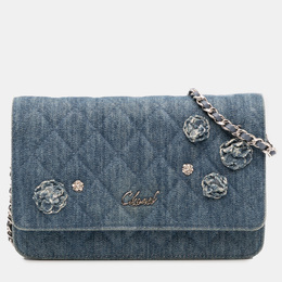 Chanel: Голубой кошелёк 