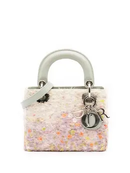Christian Dior Pre-Owned: Сумка с растительным принтом 
