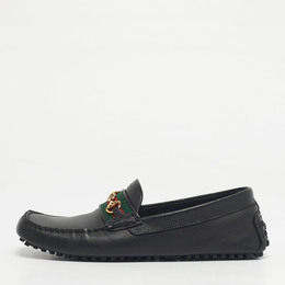 Gucci: Чёрные туфли  Horsebit