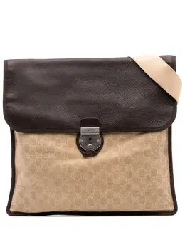 Gucci Pre-Owned: Коричневая сумка через плечо 