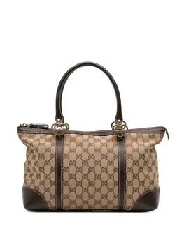 Gucci Pre-Owned: Коричневая сумка-шоппер 