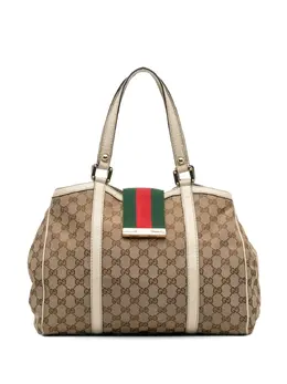 Gucci Pre-Owned: Коричневая сумка-шоппер 