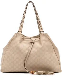 Gucci Pre-Owned: Белая сумка-шоппер 
