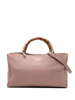 Gucci Pre-Owned: Розовая сумка-шоппер 