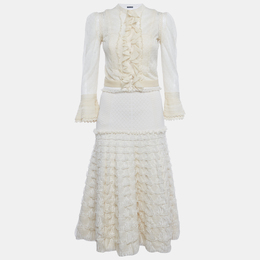 Alexander McQueen: Жаккардовая юбка 
