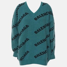 Balenciaga: Трикотажный свитер 