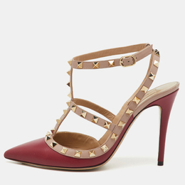 Valentino: Красные туфли  Rockstud
