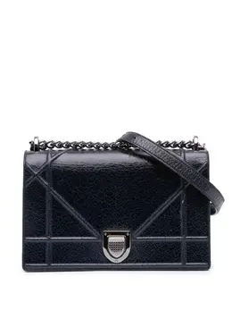 Christian Dior Pre-Owned: Голубая сумка через плечо 