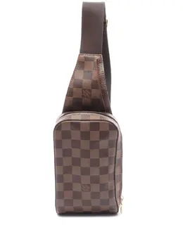 Louis Vuitton Pre-Owned: Коричневая сумка через плечо 
