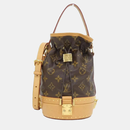 Louis Vuitton: Коричневая сумка 