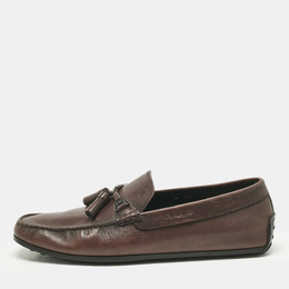 Tod's: Коричневые мокасины  Double T