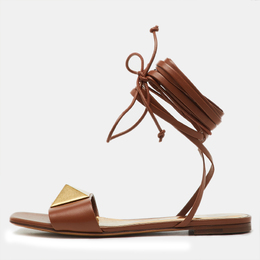 Valentino: Коричневые сандалии  ONE STUD