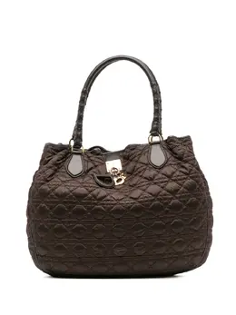 Christian Dior Pre-Owned: Коричневая сумка-шоппер 