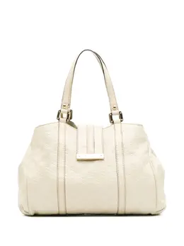 Gucci Pre-Owned: Белая сумка-шоппер 