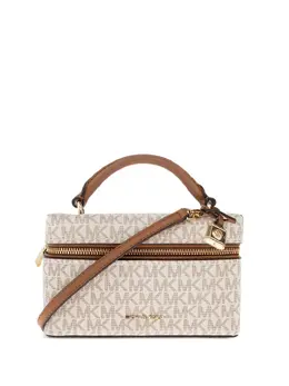 Michael Michael Kors: Белая сумка через плечо 