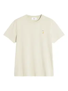 Maison Kitsuné: Хлопковая футболка 