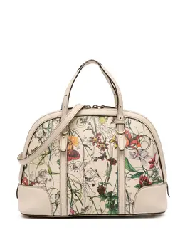 Gucci Pre-Owned: Сумка с растительным принтом 