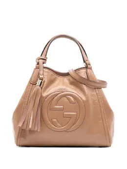 Gucci Pre-Owned: Коричневая сумка 