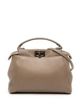 Fendi Pre-Owned: Коричневая сумка 