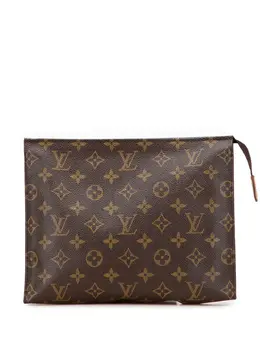 Louis Vuitton Pre-Owned: Коричневый клатч 