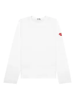 Comme Des Garçons Play: Футболка с длинным рукавом 