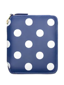 Comme Des Garçons Wallet: Кошелёк в горошек 