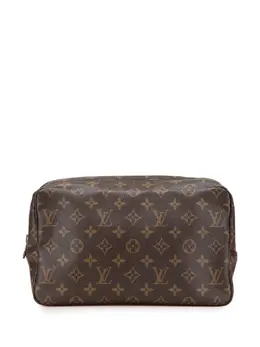 Louis Vuitton Pre-Owned: Коричневый клатч 