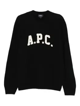 A.P.C.: Чёрный свитер 