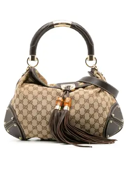 Gucci Pre-Owned: Коричневая сумка 