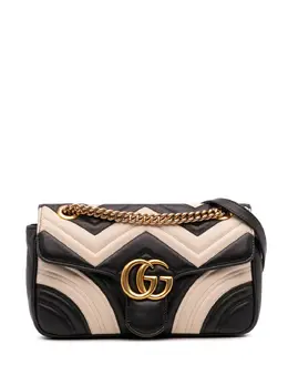 Gucci Pre-Owned: Чёрная сумка через плечо 