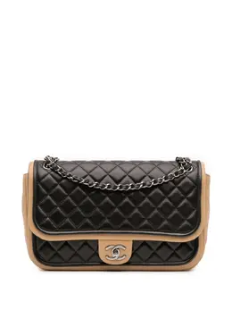 CHANEL Pre-Owned: Двухцветная сумка 