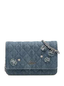 CHANEL Pre-Owned: Голубой кошелёк 