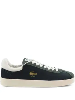 Lacoste: Тёмные кроссовки 