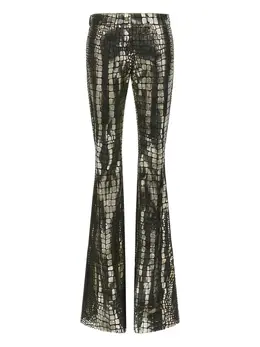 Roberto Cavalli: Кожаные брюки 