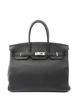 Hermès Pre-Owned: Чёрная сумка 