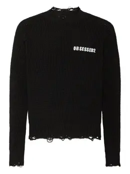 DSQUARED2: Чёрный свитер 