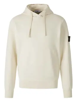 Stone Island: Бежевая толстовка  Compass