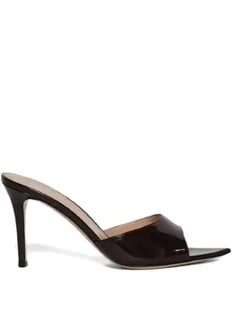 Gianvito Rossi: Бордовые туфли  Elle