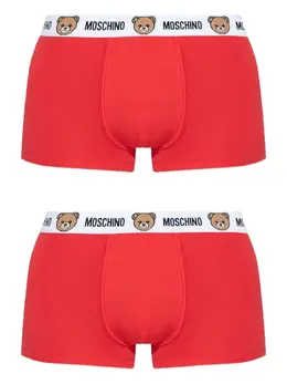 Moschino: Шорты  Teddy с принтом
