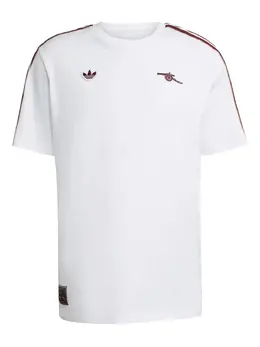 adidas: Белая футболка  X