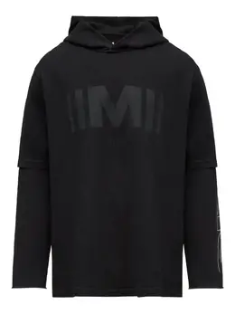 MM6 Maison Margiela: Толстовка с принтом 