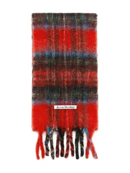 Acne Studios: Красный шарф 