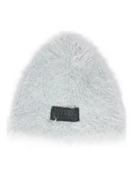MM6 Maison Margiela: Светлая шапка 