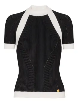 Balmain: Трикотажный топ 