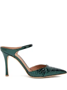 Malone Souliers: Зелёные туфли 