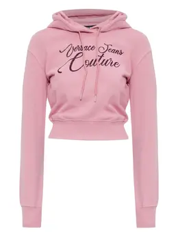 Versace Jeans Couture: Розовая толстовка 