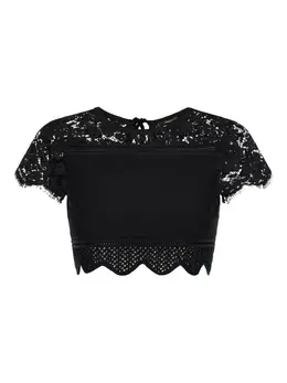 Roberto Cavalli: Чёрный топ 