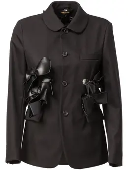 Comme Des Garçons: Жакет с воротником 